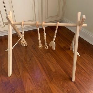 Baby Gym - Wooden Baby Gym - Wooden Play Gym - Baby Play Gym